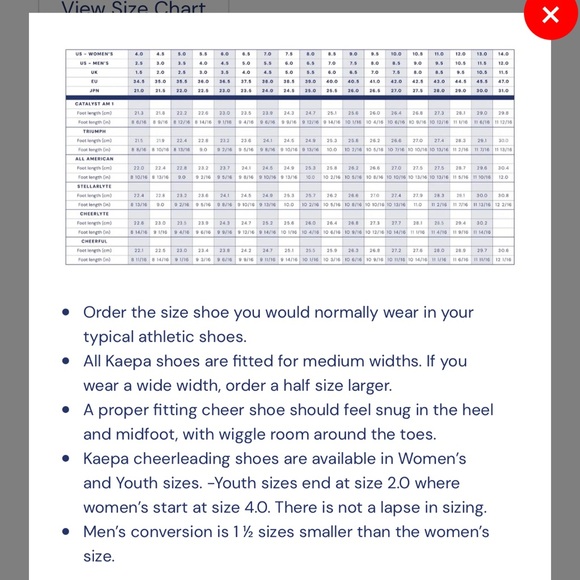 Kaepa Stellarlyte White Competition Level Cheerleading Cheer Shoes Sneakers 11 - Picture 14 of 14